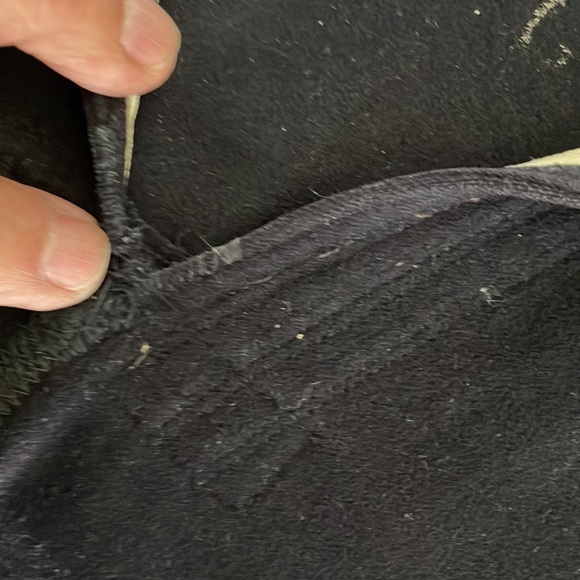 Wool Navy shirt and pants with tie, waist up to 30 X 32 1/2 length inseam - Picture 5 of 9